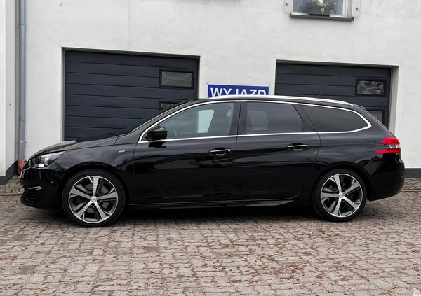 Peugeot 308 cena 61700 przebieg: 99106, rok produkcji 2015 z Chojnice małe 436